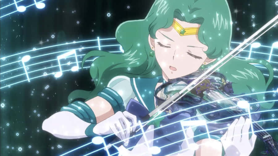 Sailor Neptune, Guardian Of Deep Sea Wallpaper