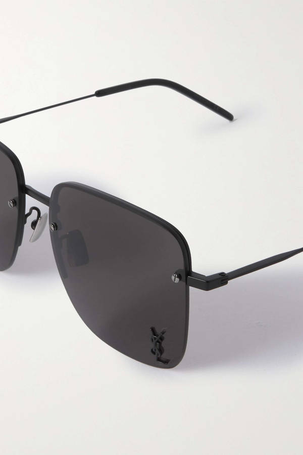 Saint Laurent Square-frame Metal Sunglasses Wallpaper