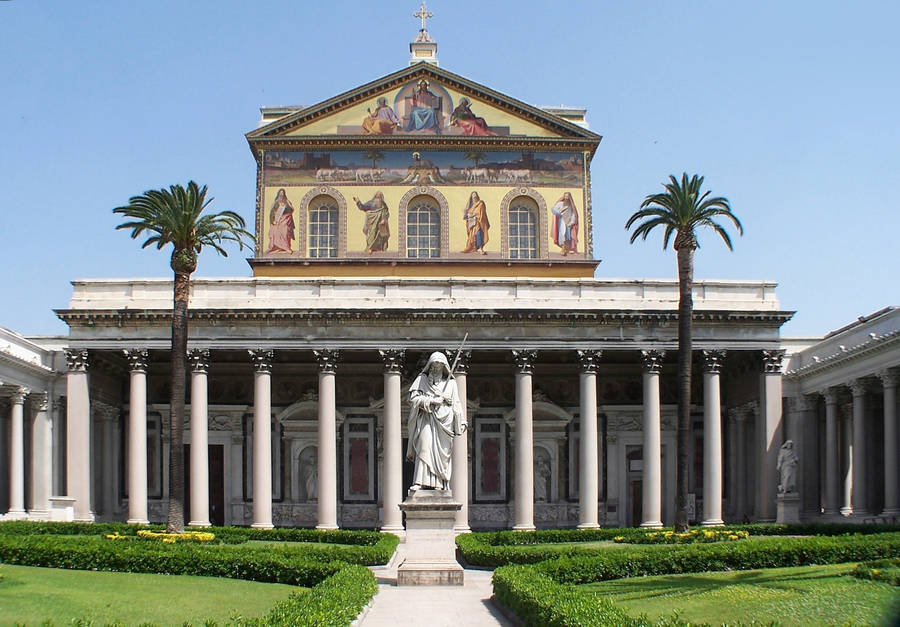 Saint Paul's Outside The Walls Church Wallpaper