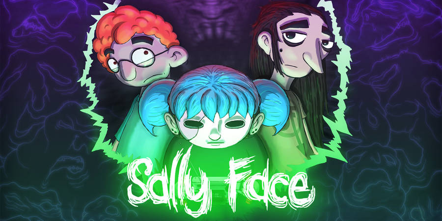 Sally Face, Todd Morrison, And Larry Johnson Wallpaper