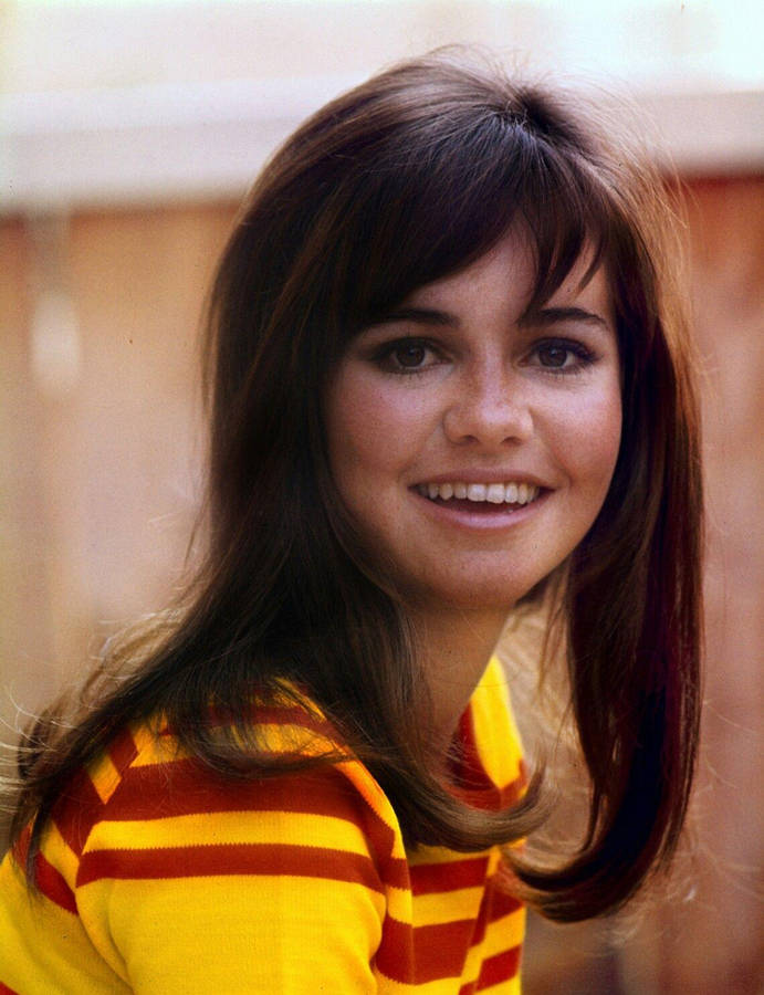 Sally Field The Cute Kid Circa 1960 Wallpaper