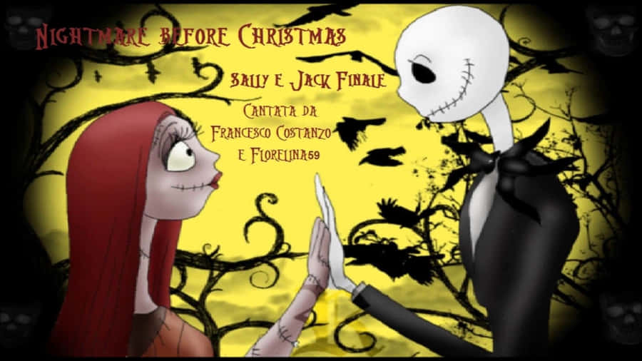 Sally The Pumpkin Princess From The Nightmare Before Christmas Wallpaper