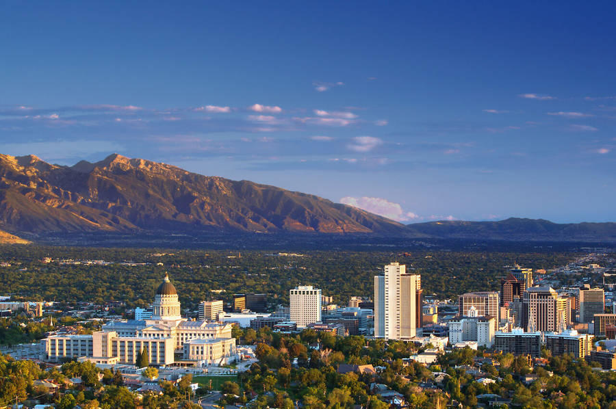 Salt Lake City Scenic View Wallpaper