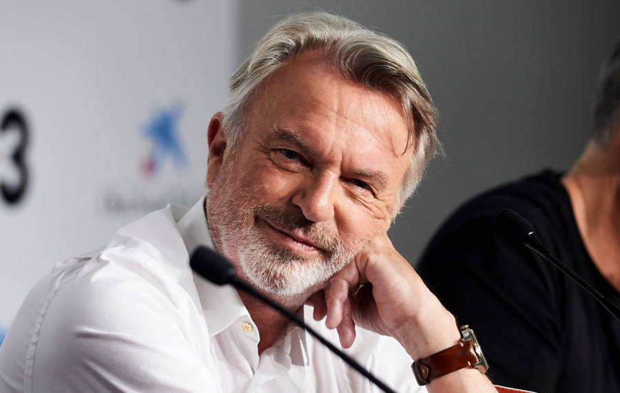 Sam Neill Sitges Fantastic Film Festival Press Conference Wallpaper