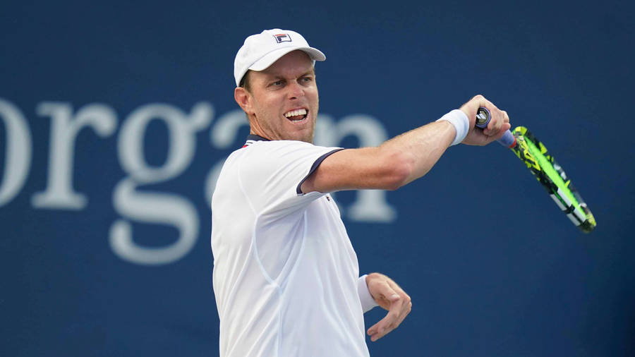 Sam Querrey Looking At Hit Wallpaper