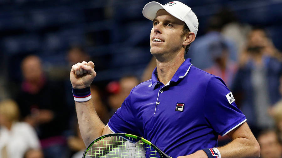 Sam Querrey Tennis Victory Wallpaper