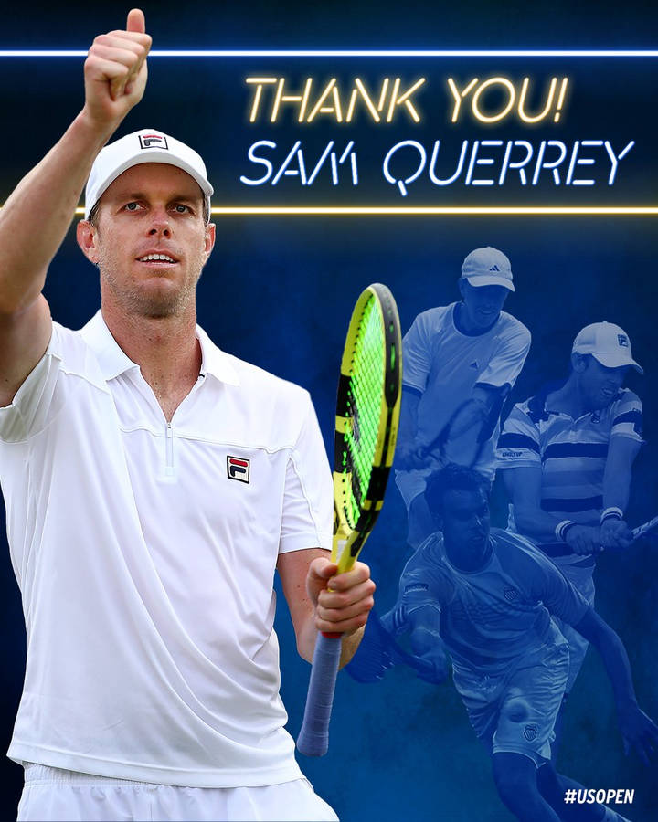 Sam Querrey Us Open Poster Wallpaper