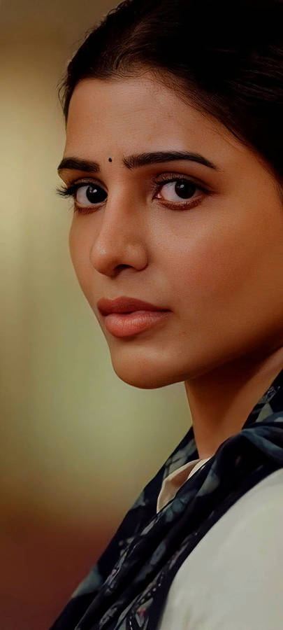 Samantha Hd Close-up Shot Wallpaper