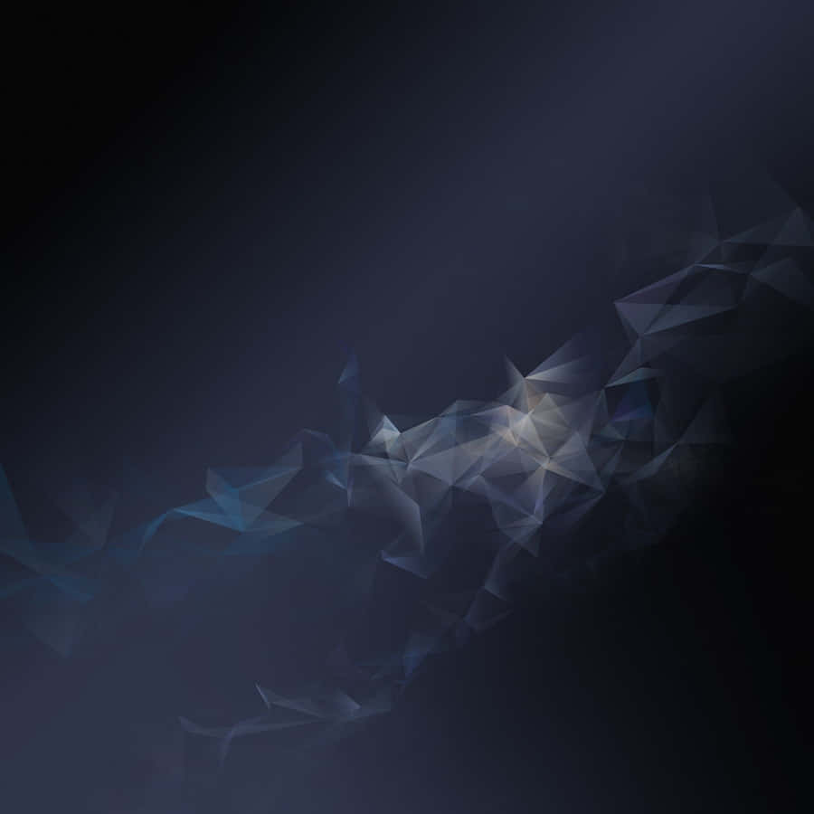 Samsung Dex With Geometric Smoke Wallpaper