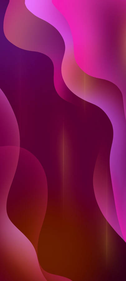 Samsung Galaxy S22 Pink Waves Wallpaper