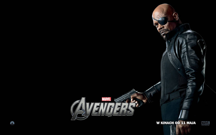 Samuel L Jackson On Avengers Wallpaper