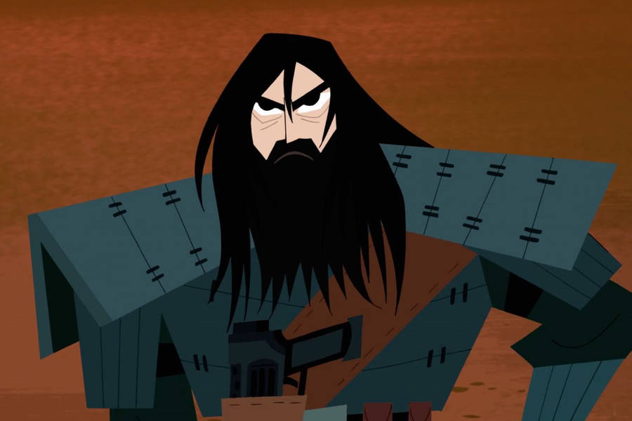 Samurai Jack In Battle Armor Wallpaper