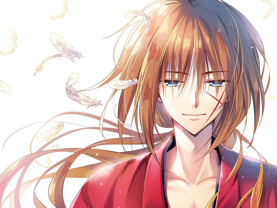 Samurai X Kenshin Himura Portrait Wallpaper