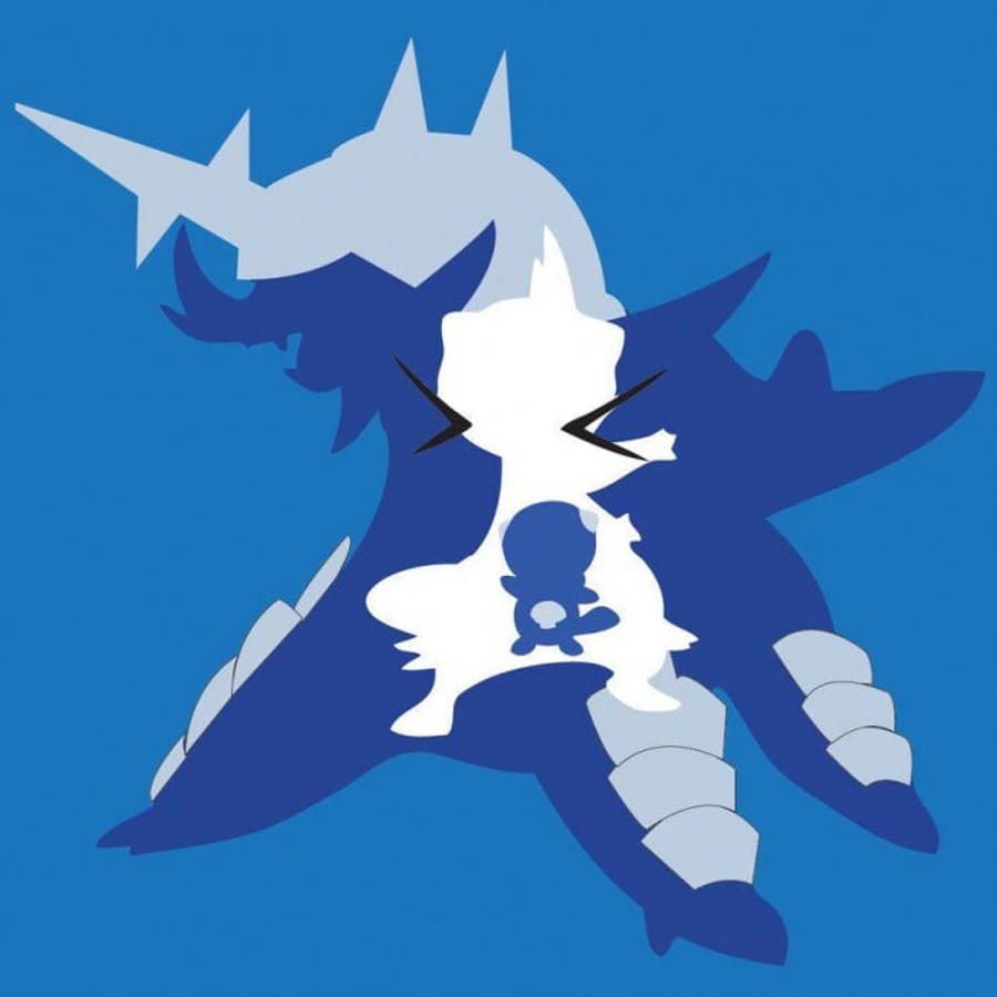 Samurott In Minimalistic Design Wallpaper