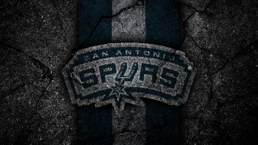 San Antonio Spurs Black Grain Wallpaper