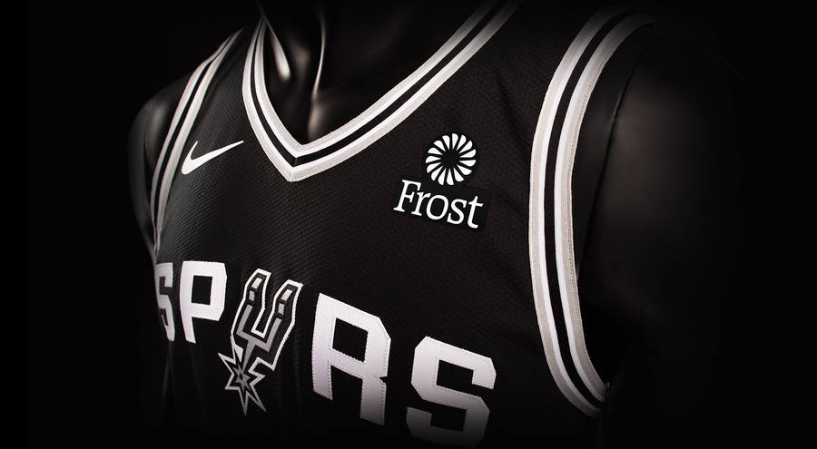 San Antonio Spurs Black Jersey Wallpaper