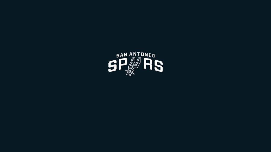 San Antonio Spurs Blue Logo Wallpaper