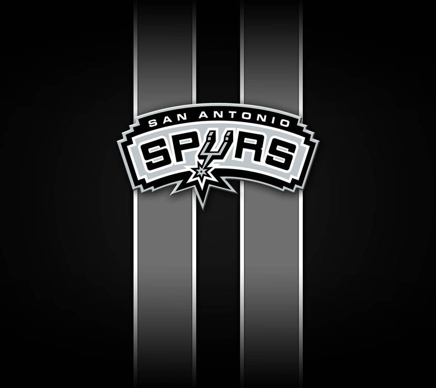 San Antonio Spurs Grey Logo Wallpaper