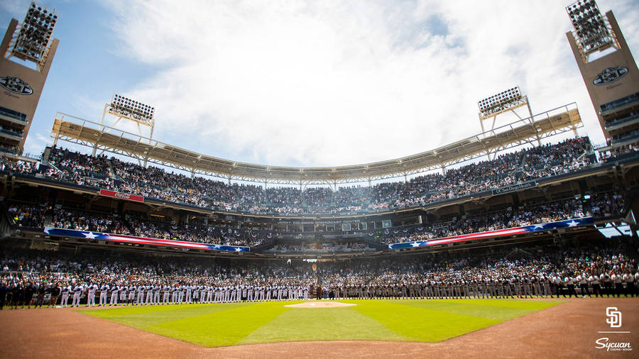 San Diego Petco Park Stadium Interior Wallpaper