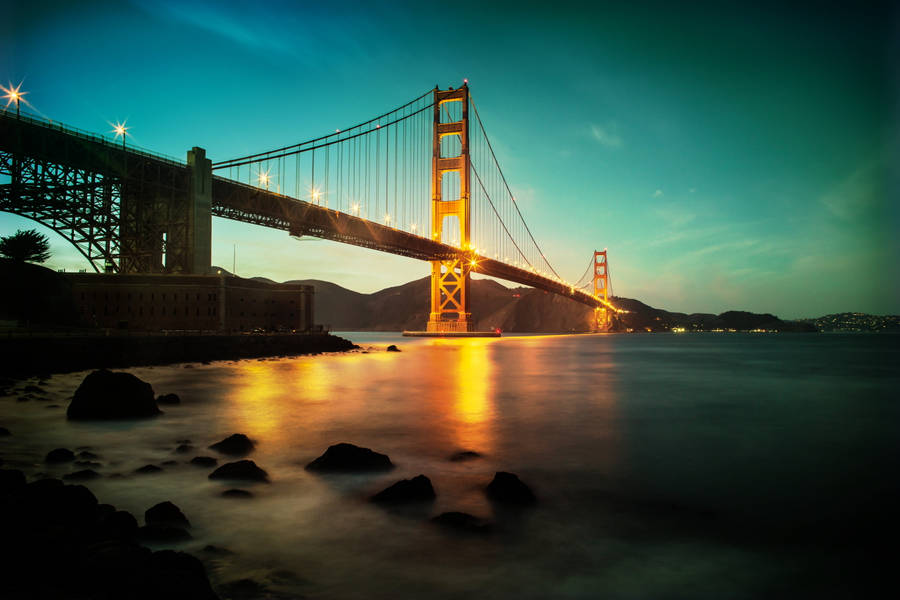 San Francisco Golden Gate Coast Wallpaper