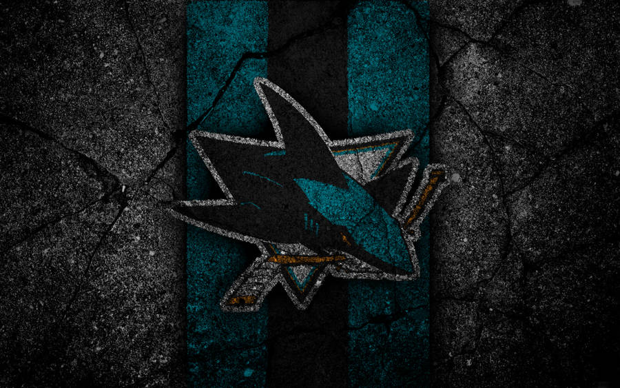 San Jose Sharks Dark Aesthetic Wallpaper