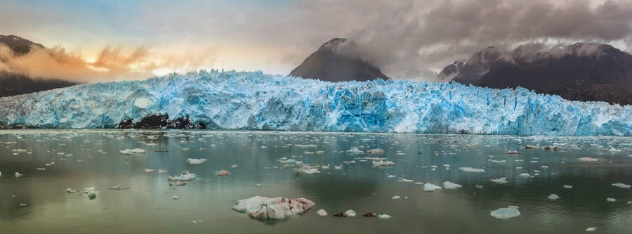 San Rafael Lake In Chile Wallpaper