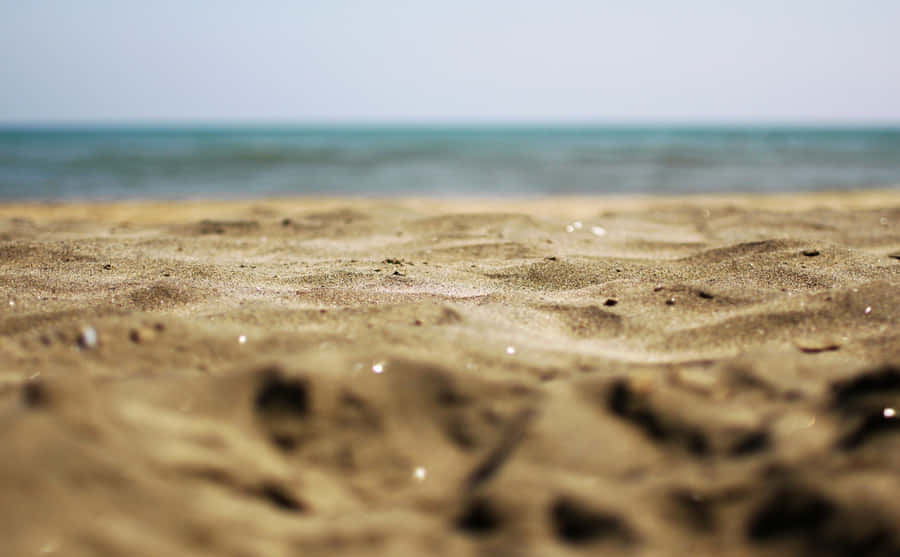 Sand Ground Level Shot Wallpaper