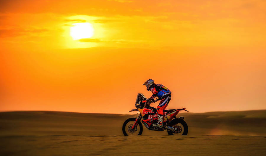 Sand Ride Rc 125 Ktm Bike Wallpaper