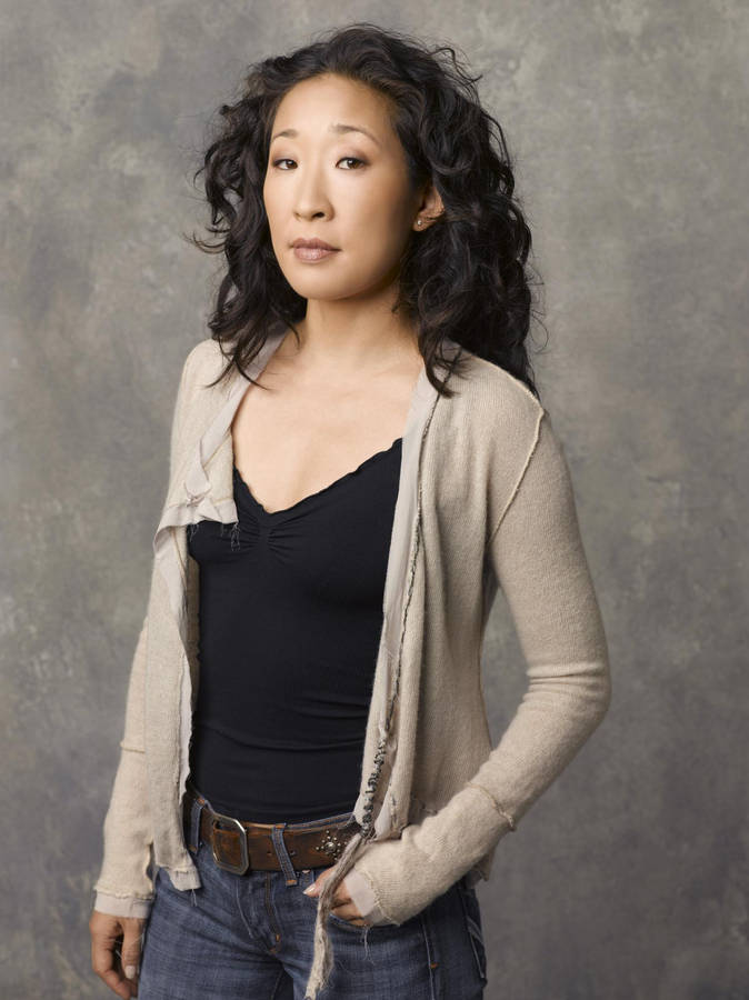 Sandra Oh Grey's Anatomy Season 3 Wallpaper