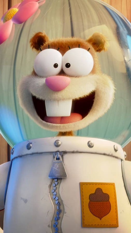 Sandy Cheeks In Diving Suit Wallpaper