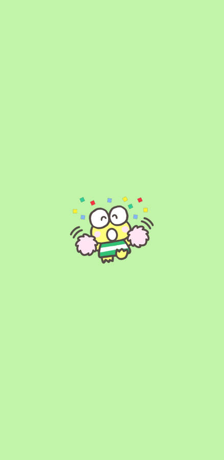 Sanrio Characters Cheerleader Keroppi Wallpaper