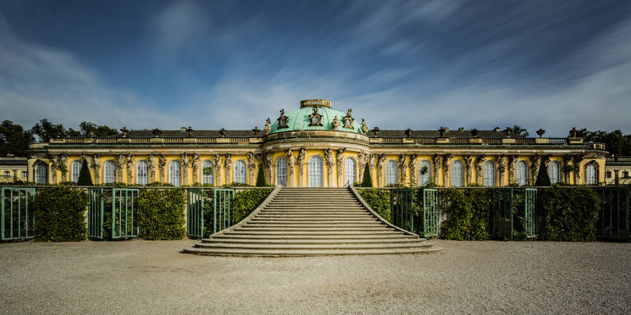 Sanssouci Palace In Potsdam Wallpaper