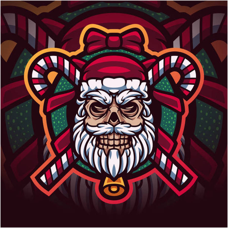 Santa Into Evil Jolly Roger Wallpaper