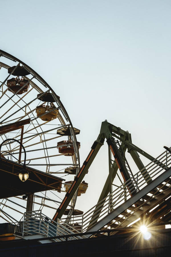 Santa Monica Downtime Ride Wallpaper