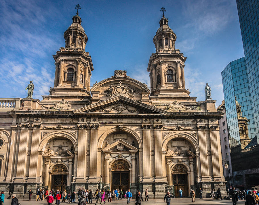 Santiago Metropolitan Cathedral Wallpaper