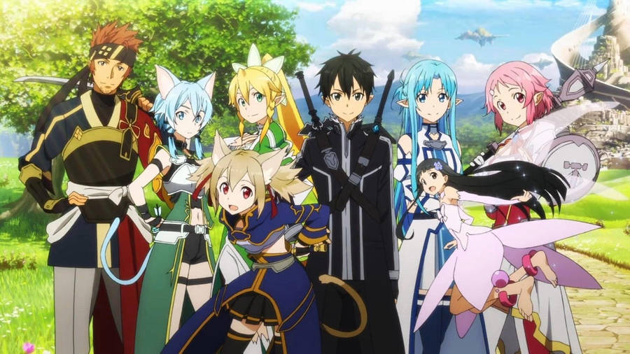 Sao Cast Sunny Day Wallpaper