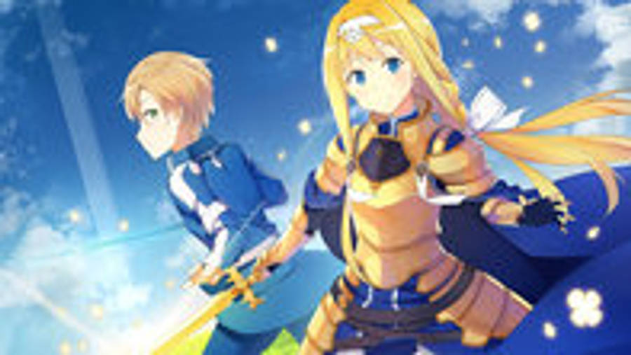 Sao Eugeo And Alice Wallpaper