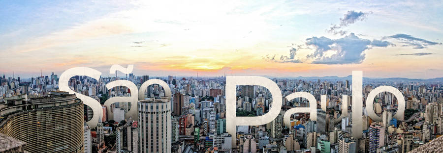 Sao Paulo Brazil Cityscape Wallpaper