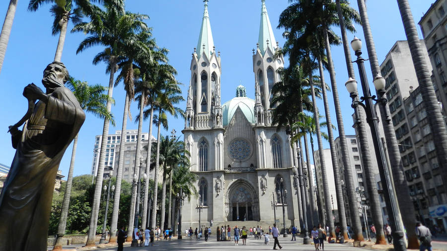 São Paulo Cathedral Church Wallpaper