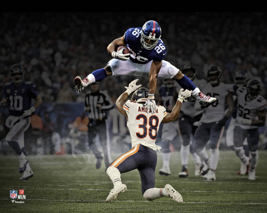 Saquon Barkley, Nfl Running Back And Former Penn State University Alum Wallpaper