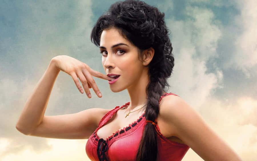 Sarah Silverman - Comedic Genius And Actress Wallpaper