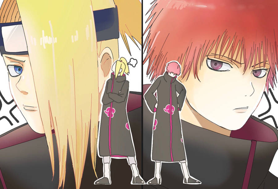 Sasori And Deidara Akatsuki Pc Wallpaper