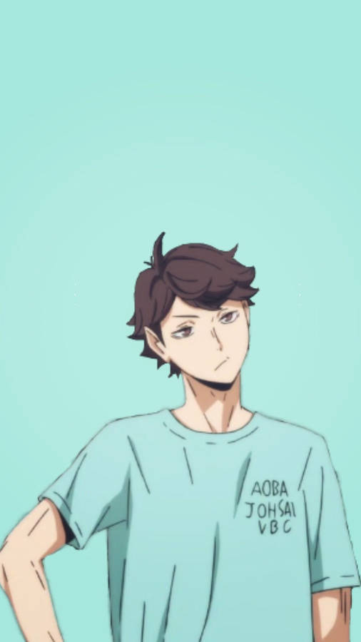 Sassy Toru Oikawa Wallpaper