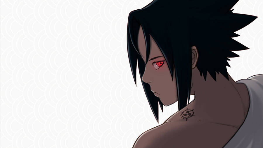 Sasuke Side View 4k Wallpaper