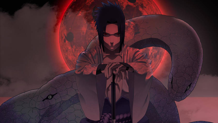 Sasuke Tsukuyomi Genjutsu Wallpaper