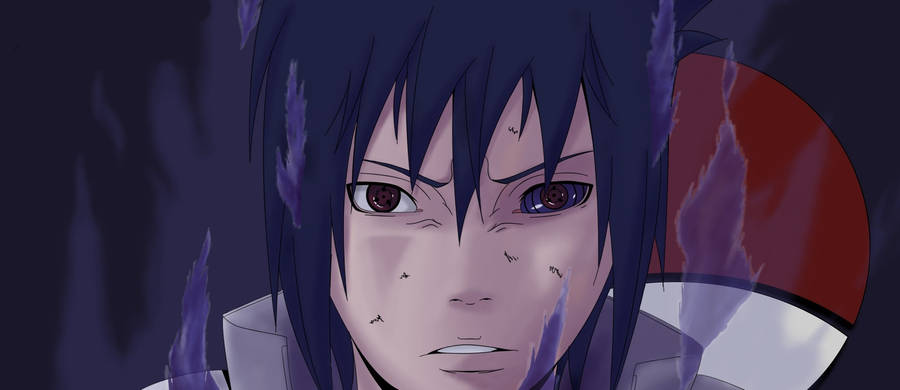 Sasuke Uchiha 4k Closeup During Fight Wallpaper