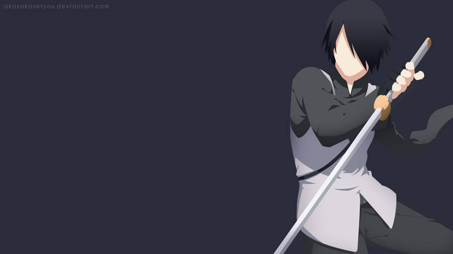 Sasuke Vector Art 4k Wallpaper