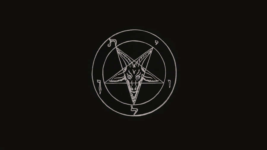 Satanic Pentagram Symbol Wallpaper