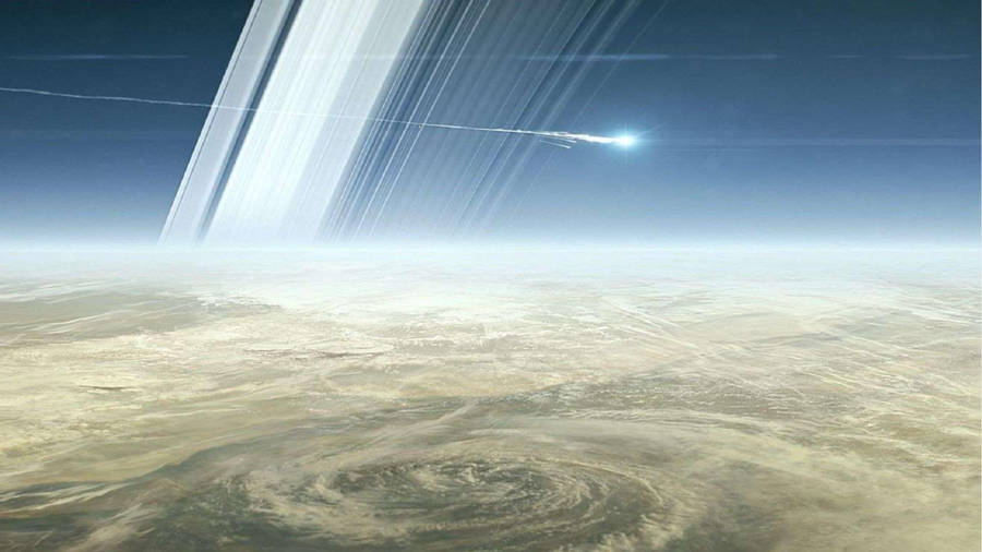 Saturn Rings 4k Wallpaper