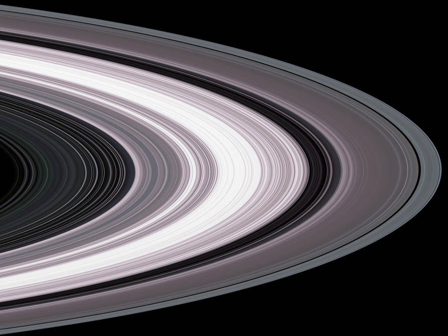 Saturn Rings 4k Wallpaper